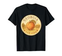 Géorgie Est. 1788 Fierté Vintage de l'État de la Pêche T-Shirt