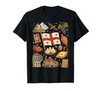 Géorgie Pays | Patrimoine du Caucase T-Shirt