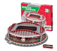Georgie Porgy 3D Stade de Football Puzzle DIY Jouets de Construction Ensembles Cadeaux (Benfica Stade 123 pièces)