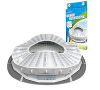 Georgie Porgy 3D Stade de Football Puzzle Modèle Jouets de Construction Ensembles pour Enfants Cadeaux d'anniversaire (Velodrome Stade 33 Pièces)