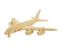 Georgie Porgy Puzzle en Bois modèle d'avion modèle Woodcraft Construction Enfants Jouet (Avions JP270 35pcs)