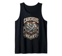 Géorgie Tbilissi Caucase Caucasus Heart Débardeur