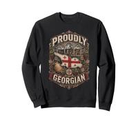 Géorgie Tbilissi Caucase Proudly Georgian Sweatshirt