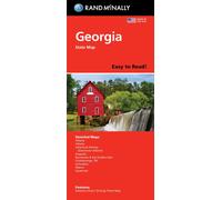 Géorgie (USA), carte facile à lire | Rand McNally