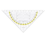 GEOtec Geo-Dreieck® Triangle, Perspex, 160 mm, Transparent