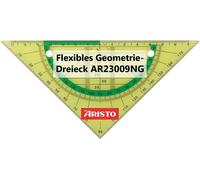 Geotec Geo Flex Triangle De Géométrie Hyp. 16 Cm,Vert Fluo