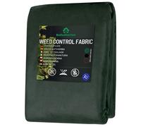 Geotextile/Agrotextile contre les mauvaises herbes, toile de paillage, épais, vert 150g 1,6m x 5 m
