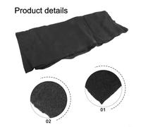 Géotextile non tissé résistant pour revêtements de bassin, protection contre les rochers et les racines (1,5 x 2 m)