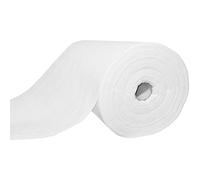 Géotextile spécial pour étanchéité liquide, voile polyester 110 g/m², 50 cm x 50 m, renfort pour résine d'étanchéité, non-tissé de stabilisation pour toiture et construction