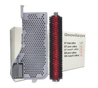 Geoviizon Brosse d'entretien et Filtre à Eau Assembly Accessoires Compatibles avec Roborock S7 Max Ultra Entièrement Automatique Empty Wash Fill Dock (pour S7 Max Ultra)