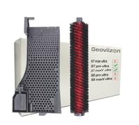 Geoviizon Brosse d'entretien et Filtre Eau Assembly Accessoires Compatible avec Roborock S7 Pro Ultra/S7 MaxV Ultra Entièrement Automatique Empty Wash Fill Dock (pour S7 Pro Ultra, S7 Maxv Ultra)
