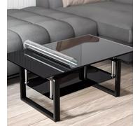 Geovne Nappe Cristal Rectangle,Film de Protection de Table de 0,7mm d'Épaisseur,Nappe de Protection,Protège-Table,Imperméable/Anti-Taches/Anti-Chaud,Apte au Contact Alimentaire (50x90cm/20x35in)