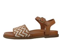 Geox - Adelash Flat Sandal - Femme - Chaussures - Brun - Taille: 38 EU