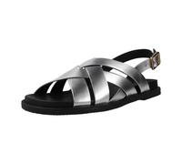 Geox - Adelash Flat Sandal - Femme - Chaussures - Gris - Taille: 38 EU