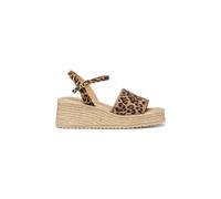 Geox - Alemeria Wedge - Femme - Chaussures - Brun - Taille: 37 EU