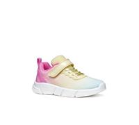 GEOX Aril B - Baskets basses fille multicolores, scratch et lacets élastiques 31