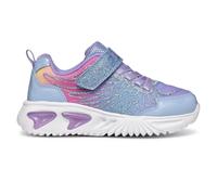 Geox Assister Baskets Fille À Éléments Lumineux Pailletés Bleu Ciel