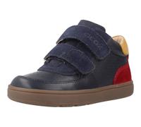 Geox B Biglia Boy First Walker Shoe, Bleu Marine/Rouge, 25 EU