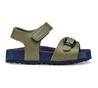 Geox B CHALKI Boy Sandales pour bébé garçon Olive/bleu marine, 20 EU