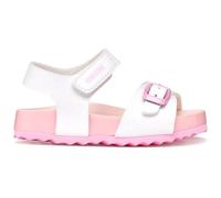Geox B CHALKI Girl Sandales pour bébé fille, blanc/rose, 24 EU