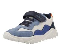 Geox Baskets B Ciufciuf Boy B pour bébé garçon Ivoire/Bleu clair Taille 24 EU