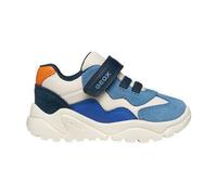 Geox Baskets B Ciufciuf Boy B pour bébé garçon Ivoire/Bleu clair Taille 24 EU