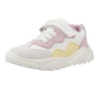 Geox B CIUFCIUF Girl B Baskets pour Fille Blanc cassé/Rose Taille 26 EU