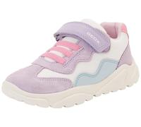 Geox Garçon Fille B Ciufciuf Girl B Basket, Blanc cassé et Lilas, 26 EU