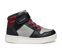 Geox B Eclyper Boy Basket, Noir Bordeaux, 26 EU
