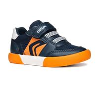 Geox B GISLI Boy A, Basket garçon, Navy/Orange,