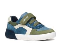 Geox B GISLI Boy B, Basket Bébé - Jeunes, Sage/Avio,