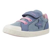 Geox B GISLI Girl A, Basket Bébé - Fille, DK Sky,