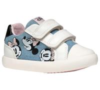 Geox B GISLI Girl C, Basket Bébé - Fille, Avio/White,
