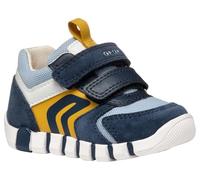 Geox B IUPIDOO Boy D, Basket Bébé - Jeunes, Navy/Ochreyellow,
