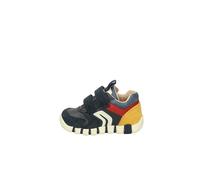 Geox B IUPIDOO Boy First Walker Shoe, Bleu Marine/Rouge foncé, Taille 18 EU, Bleu Marine DK Red, 18 EU