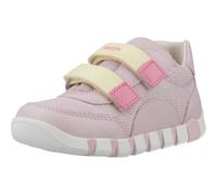 Geox B IUPIDOO Girl A Baskets pour bébé Fille, Rose/Jaune LT, Taille 22 EU
