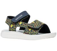 Geox B LIGHTFLOPPY Sandale, bleu marine/vert citron, 27 EU