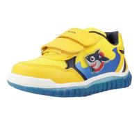 Geox B LIGHTYLOO Boy A, Basket Bébé - Jeunes, Yellow/Sky,