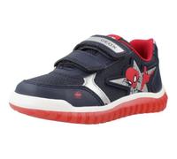 Geox B LIGHTYLOO Boy B, Basket Bébé - Jeunes, Navy/Red,