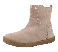 Geox Bébé Fille B Macchia Girl First Walker Shoe, Beige, 18 EU