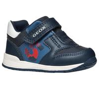 Geox B RISHON Boy A Basket, Navy/DK Red, 26 EU
