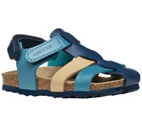 Geox B SANDAL CHALKI BOY, Sandale Bébé - Jeunes, Navy/Camel,