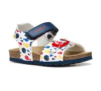 Geox Bébé garçon B Sandal CHALKI Boy, White/Red, 21 EU