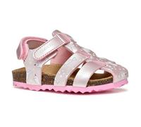 Geox B SANDAL CHALKI GIRL, Sandale Bébé - Fille, Light Pink,