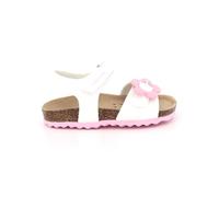 Geox B SANDAL CHALKI GIRL, Sandale Bébé - Fille, White,