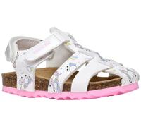 Geox Garçon Fille B Sandal CHALKI Girl, White 1, 26 EU