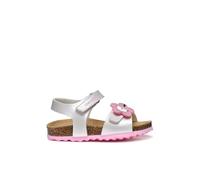 Geox Sandales fille Chalki – cuir, semelle respirante, boucle réglable – Taille 26