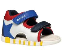 Geox Bébé garçon B Sandal IUPIDOO Boy, White/Royal, 22 EU