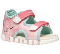 Geox B SANDAL IUPIDOO GIR, Sandale Bébé - Fille, Salmon/White,