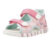 Geox B SANDAL IUPIDOO GIR, Sandale Bébé - Fille, Salmon/White,